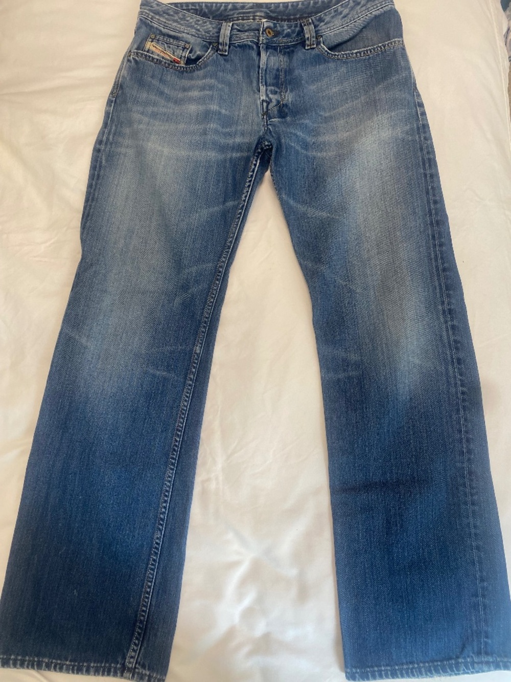 Vintage Diesel Industry Men Button Fly Jeans Made In Italy